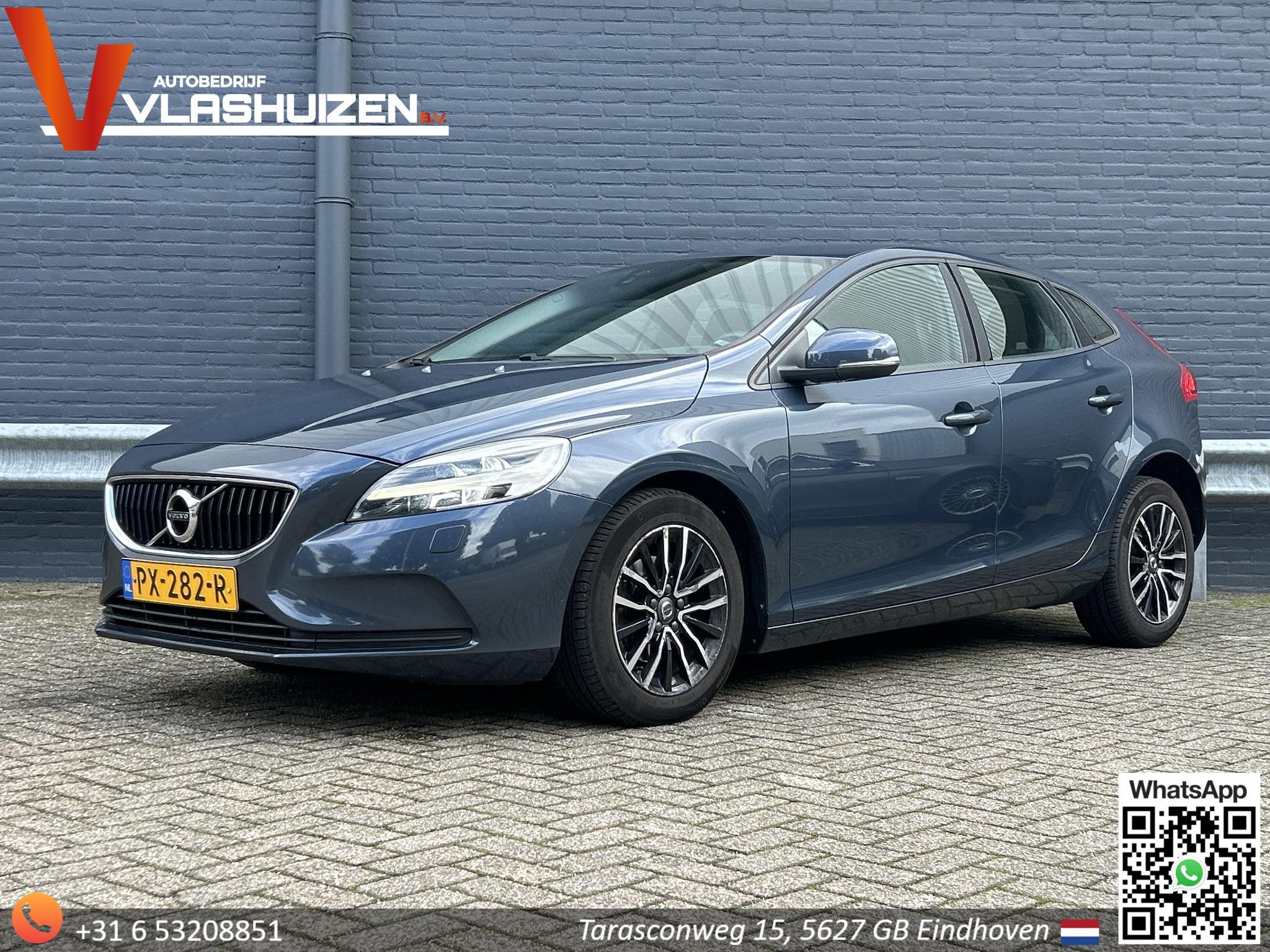 Volvo V40 2.0 D2 Nordic+ | Cruise | Climate | Navi | Stoelve, Auto's, Voorwielaandrijving, Gebruikt, Euro 6, 4 cilinders