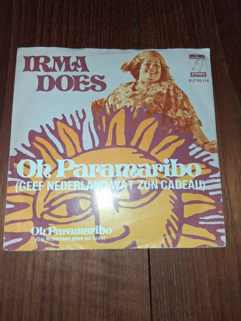 Irma Does - Oh Paramaribo, Gebruikt, 7 inch, Single, Ophalen of Verzenden