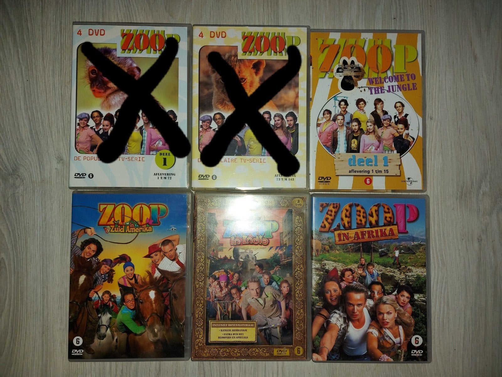 Zoop Serie Afleveringen 1-15 & Films (DVD Collectie), Gebruikt, Alle leeftijden, Overige genres, Ophalen of Verzenden