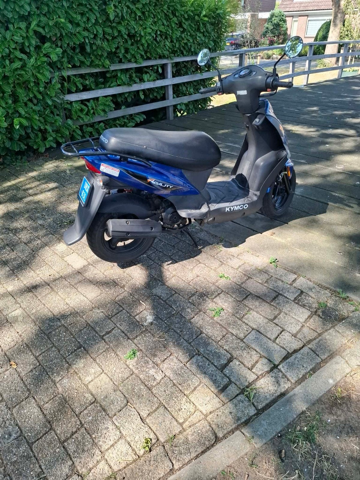 Kymco Agility FR Fat 50 Snorscooter 2019 - Euro 4, Fietsen en Brommers, Scooters | Kymco, Ophalen, Zo goed als nieuw, 50 cc, Maximaal 25 km/u