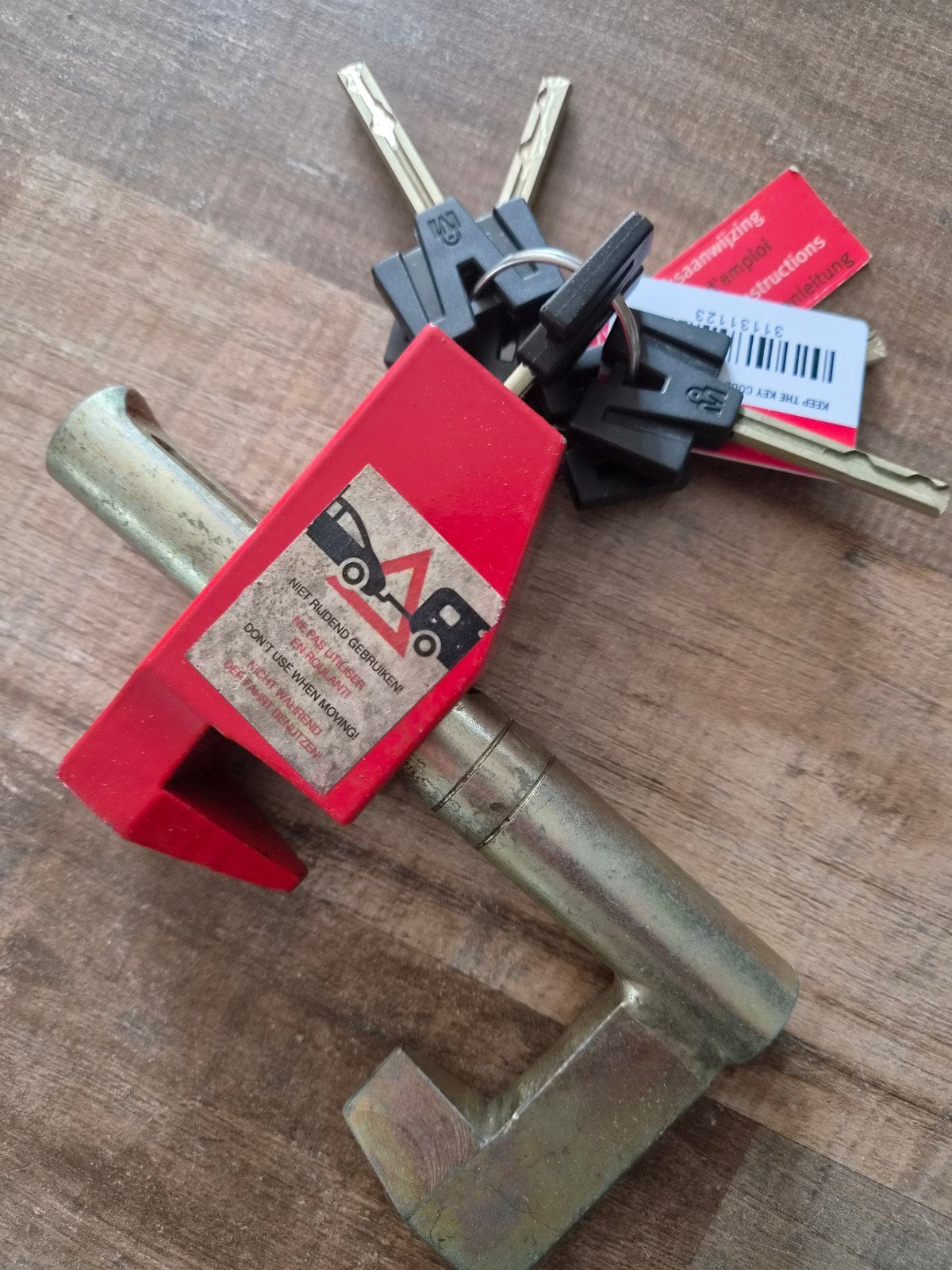 Disselslot double lock eagle, Ophalen of Verzenden, Gebruikt