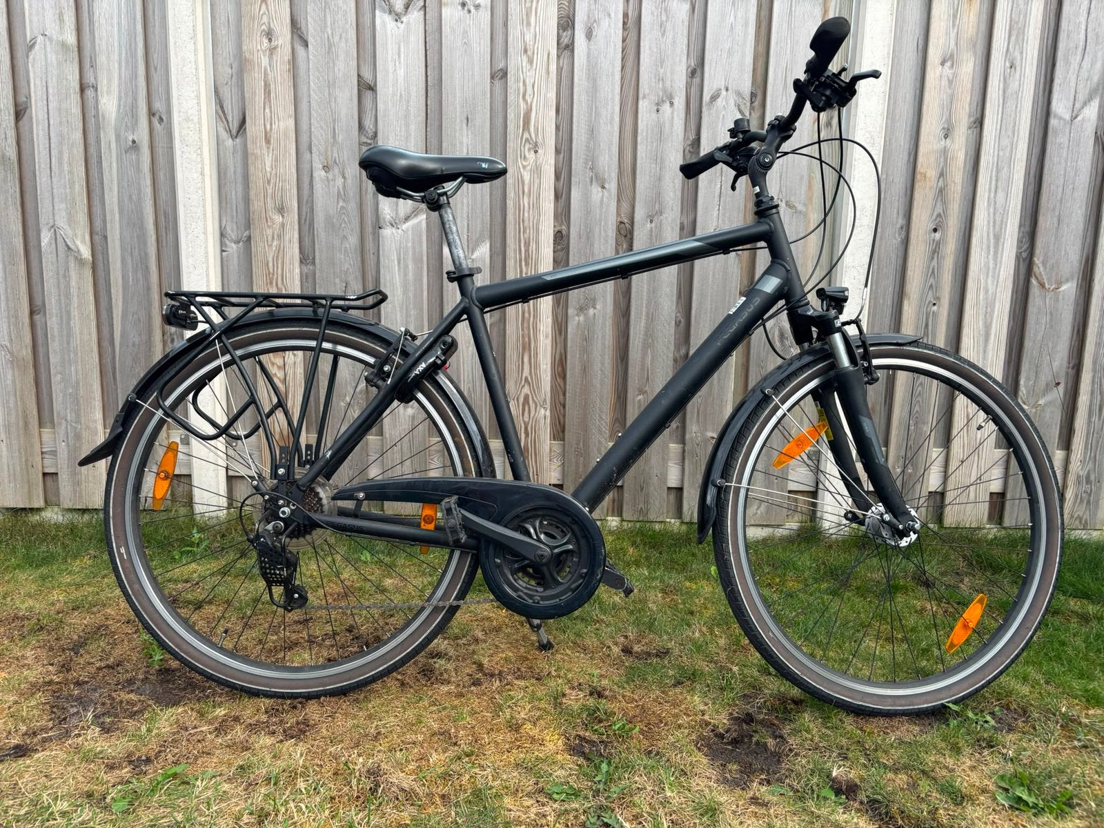 Pegagus piazza 1 sport herenfiets, Gebruikt, Velgrem, Meer dan 20 versnellingen, 53 tot 57 cm