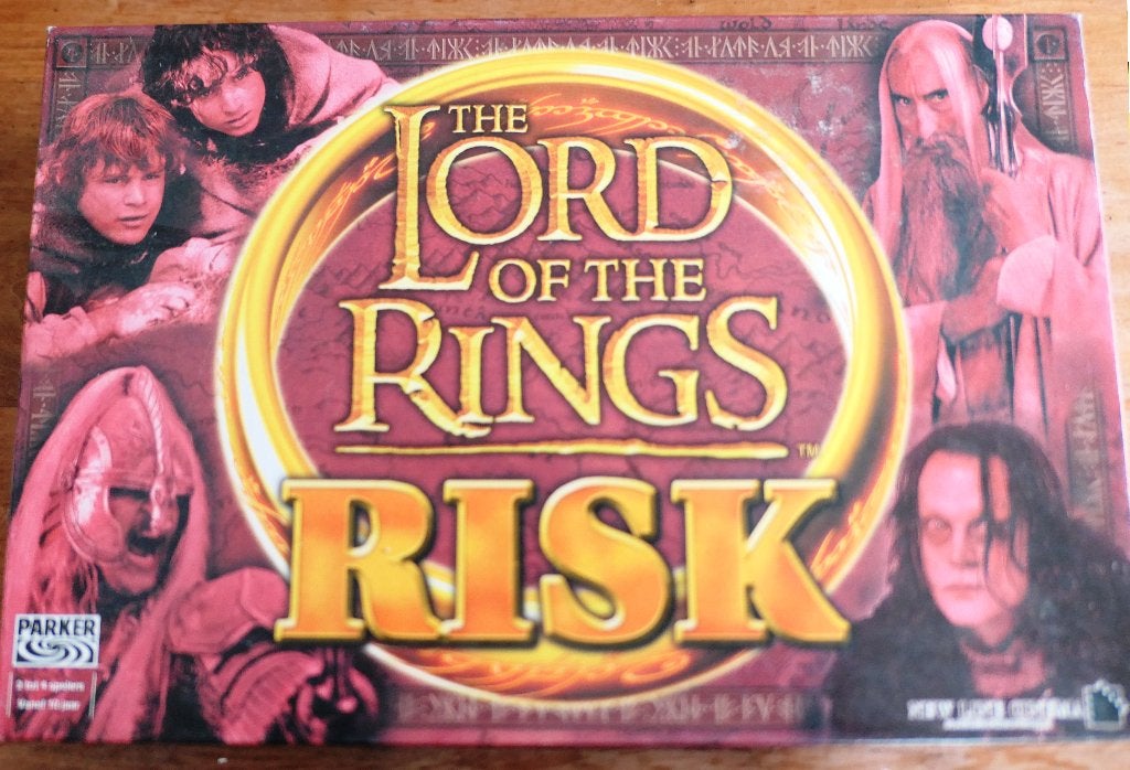 Risk: Lord of the Rings (In de Ban van de Ring) - Bordspel, Drie of vier spelers, Ophalen of Verzenden, Zo goed als nieuw, Parker