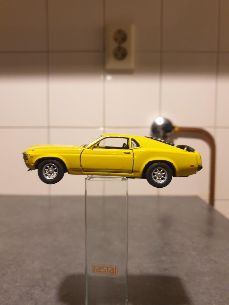 Ford Mustang modelauto - Opknapper, Ophalen of Verzenden, Gebruikt, Auto
