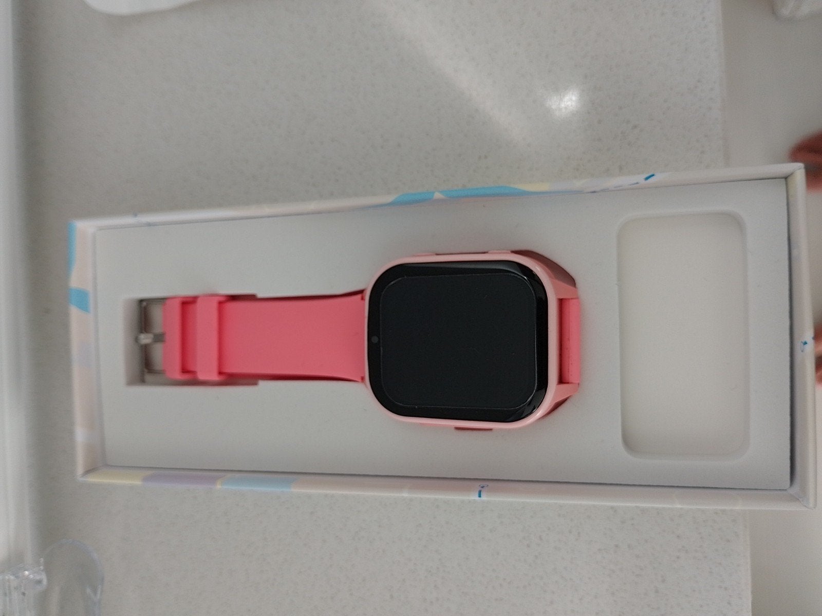 Klokkie GPS Smartwatch voor kinderen - Roze, Ophalen of Verzenden, Nieuw, Meisje