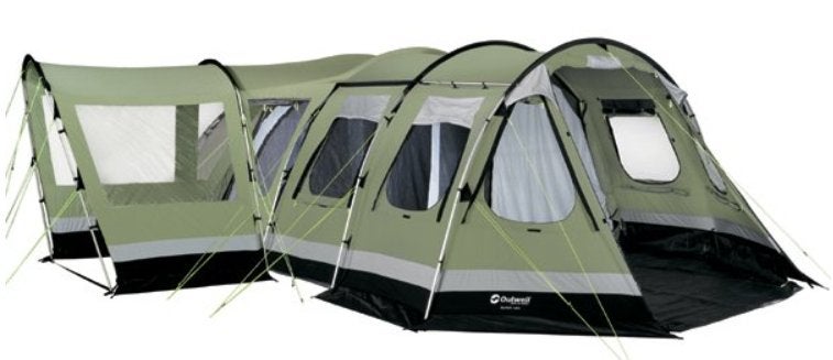 Outwell Lake tent tot wel 8 personen, Caravans en Kamperen, Ophalen, Gebruikt, Meer dan 6
