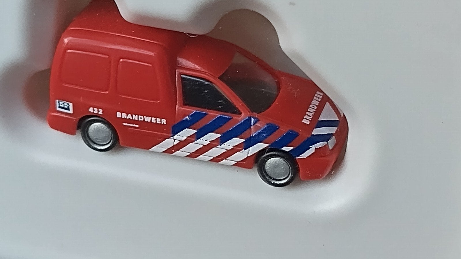 Volkswagen vW Caddy Brandweer 1:160 N Rietze pol, Overige merken, Overige typen, Nieuw, Ophalen of Verzenden