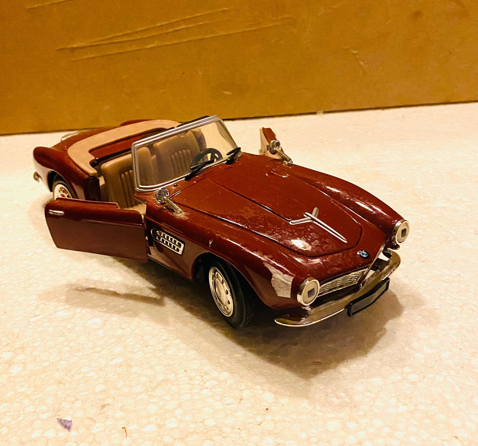 BMW507 1:24 =18 cm, Ophalen of Verzenden, Zo goed als nieuw, Auto, Overige merken