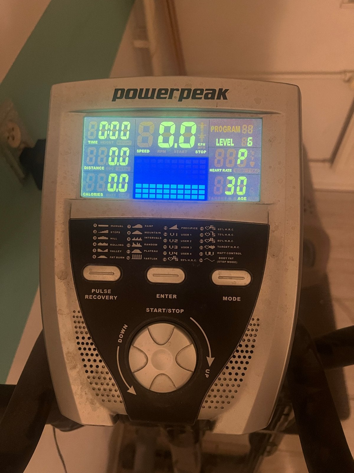 Powerpeak Crosstrainer, Ophalen, Armen, Zo goed als nieuw, Crosstrainer