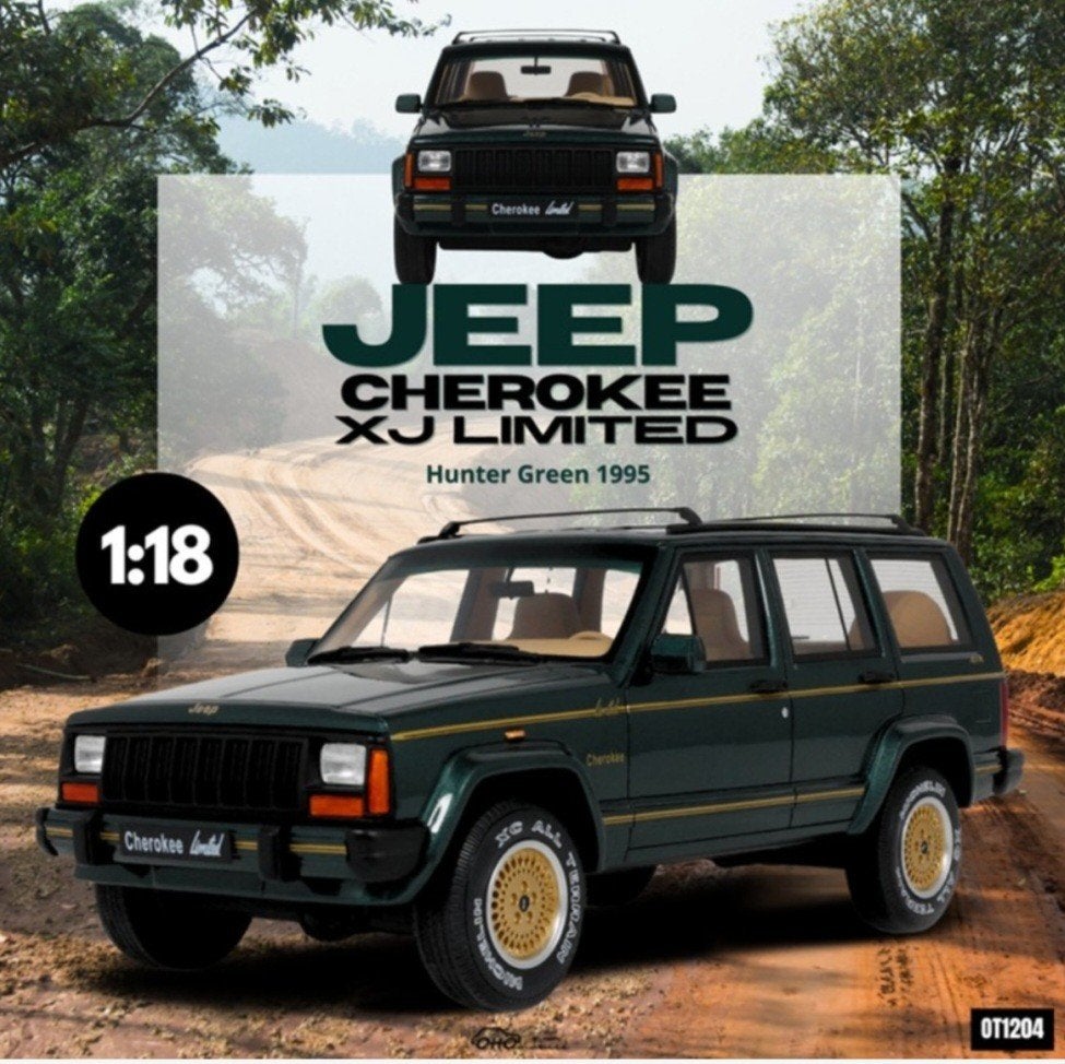 1:18 2x Jeep Cherokee 4x4 Ottomobile SETPRIJS: 160.00 EURO!, Ophalen of Verzenden, Nieuw, Auto, OttOMobile