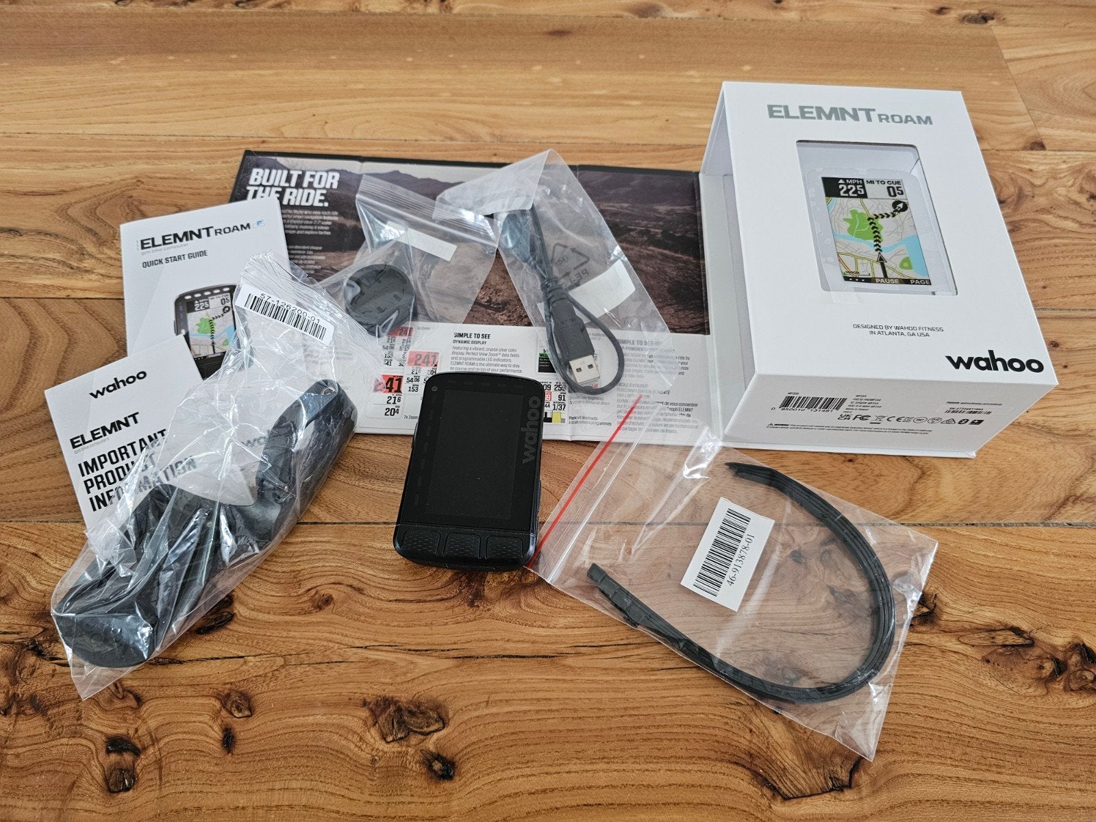 Wahoo Elemnt Roam V2 GPS Fietscomputer - Zo goed als nieuw, Ophalen of Verzenden, Draadloos, Gebruikt