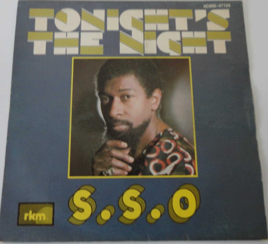S.S.O. > Tonight's the night, Cd's en Dvd's, Vinyl Singles, Gebruikt, 7 inch, Single, Ophalen of Verzenden
