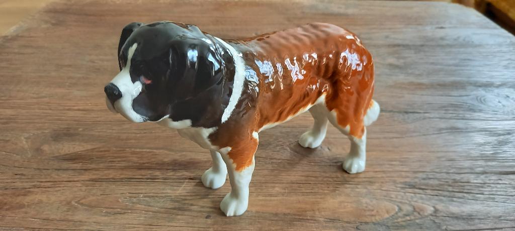 Beswick Sint Bernard beeldje, Ophalen of Verzenden, Zo goed als nieuw, Dier