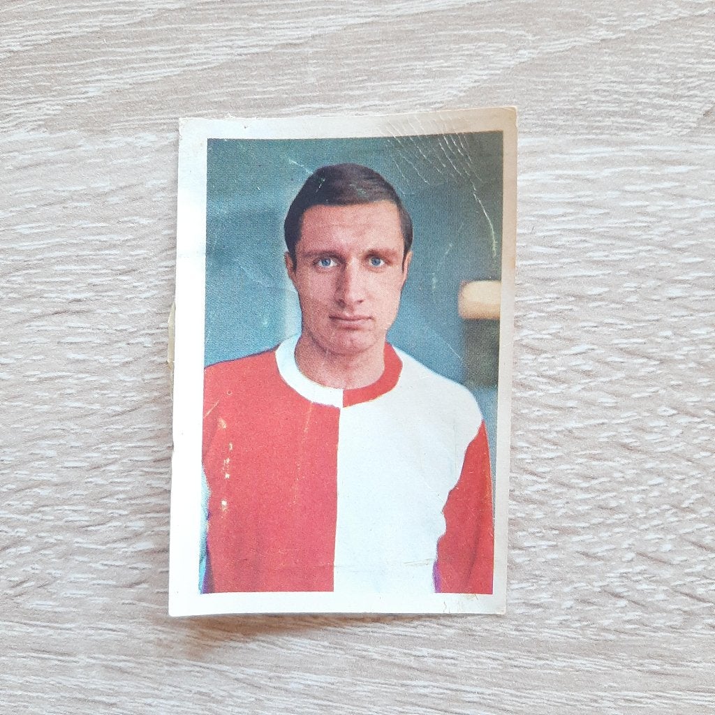 Sportclub Feijenooord voetbalplaatjes 7st seizoen 1969-1970!, Verzamelen, Verzenden, Gebruikt, Feyenoord, Poster, Plaatje of Sticker