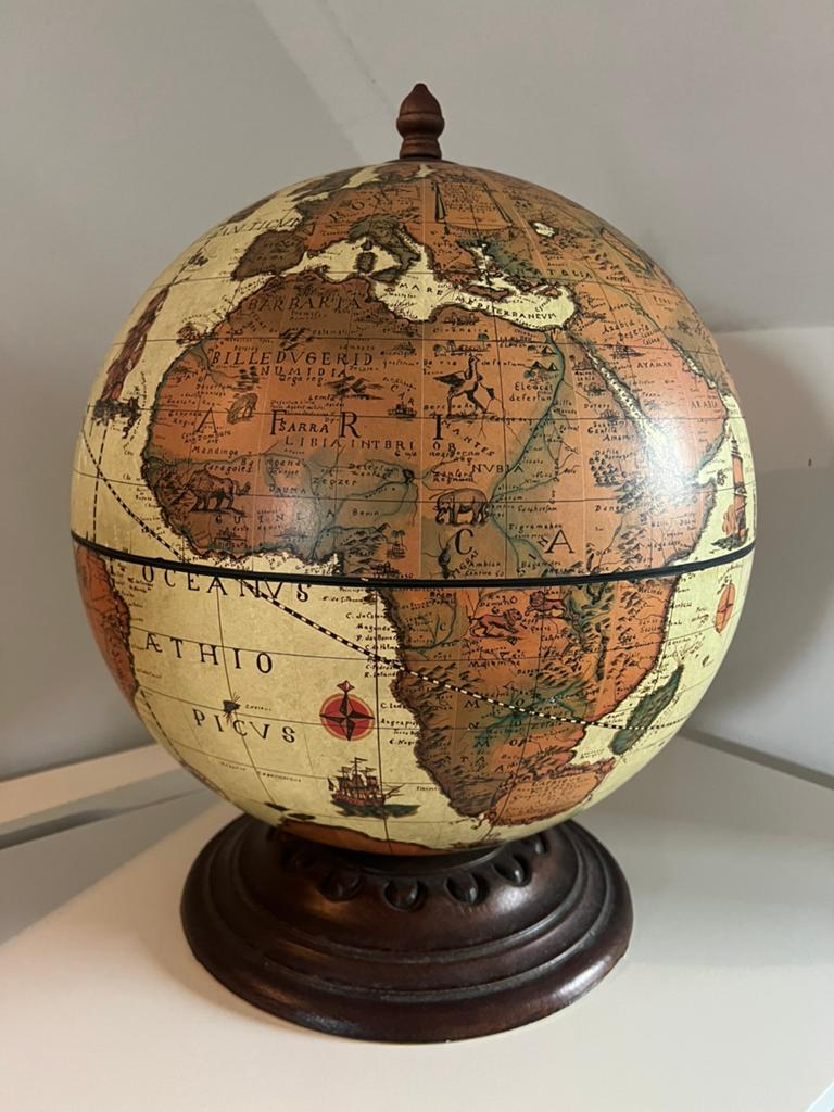 Zoffoli wereldbol drank globe, Ophalen, Gebruikt