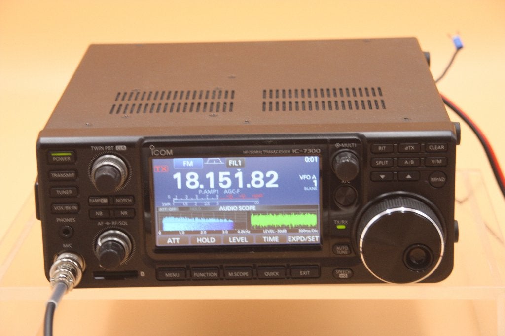ICOM 7300 HF+50MHz Transceiver 100W, Telecommunicatie, Ophalen of Verzenden, Gebruikt, Zender en Ontvanger