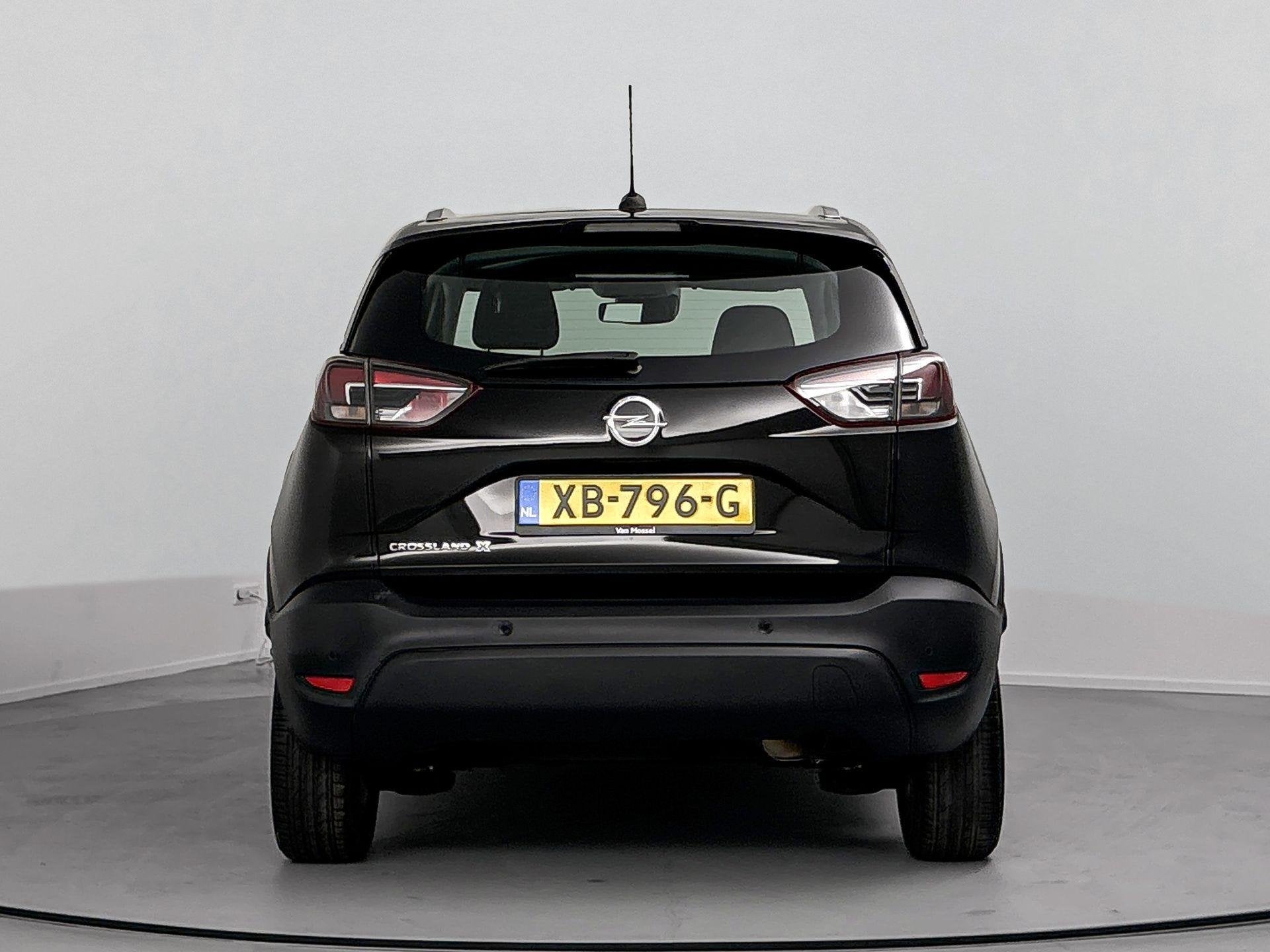 Opel Crossland X 1.2 Turbo Innovation 1e eigenaar | Originee, Auto's, 12 maanden, Gebruikt, Euro 6, Zwart