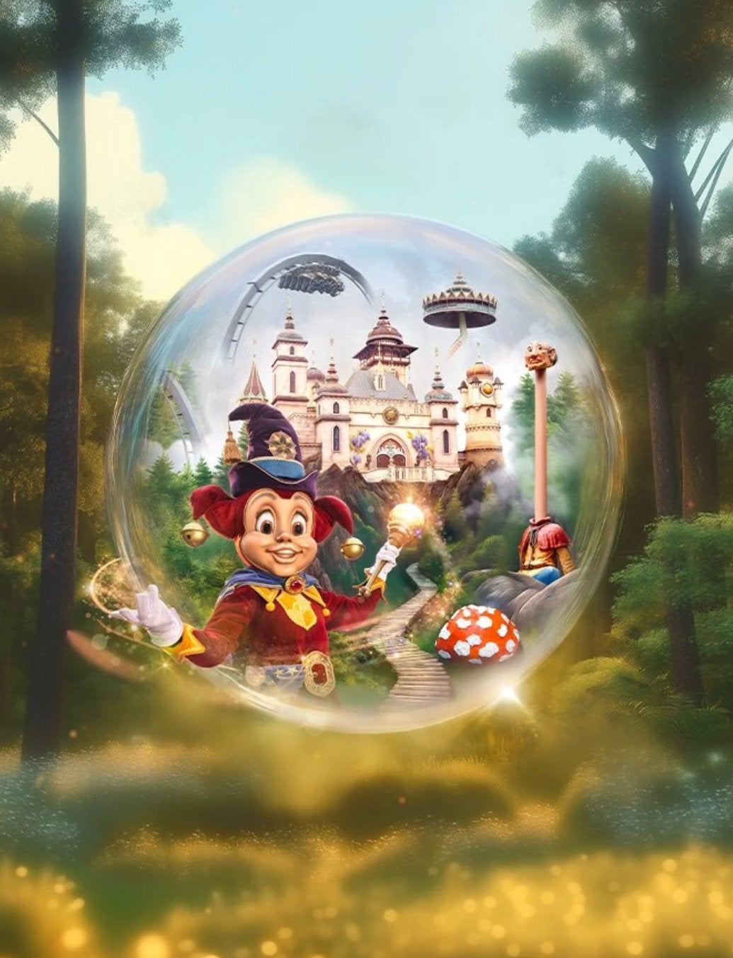 Efteling Flexibel Ticket voor alle dagen 4 tickets, Eén persoon, Ticket of Toegangskaart