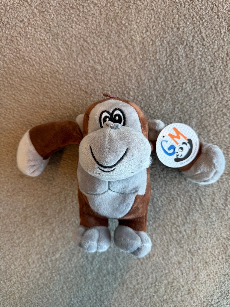 Leuke knuffel Aap - Nieuw, Ophalen of Verzenden, Nieuw, Aap, Klein (minder dan 20 cm)