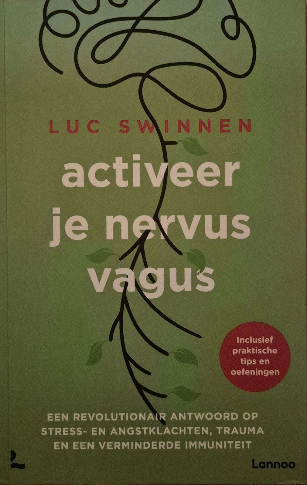 Activeer je nervus vagus - Luc Swinnen (Nieuwstaat), Boeken, Ophalen of Verzenden, Zo goed als nieuw, Luc Swinnen