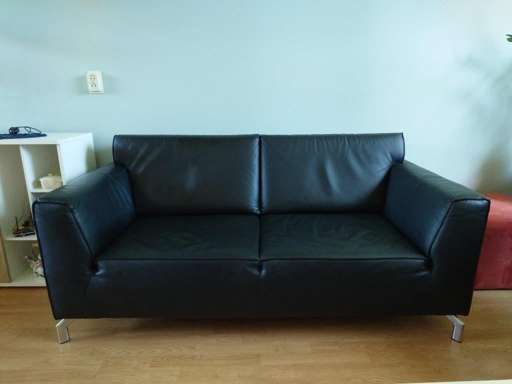 H&H Leer Bankstel, Ophalen, Bankstel, 150 tot 200 cm, Tweepersoons