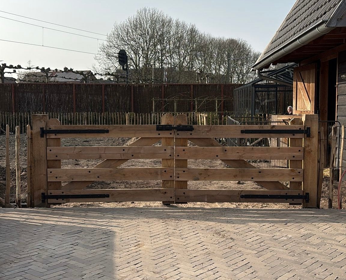 Douglas Landhek COMPLEET Incl. Beslag en palen, Eén persoon, Overige typen