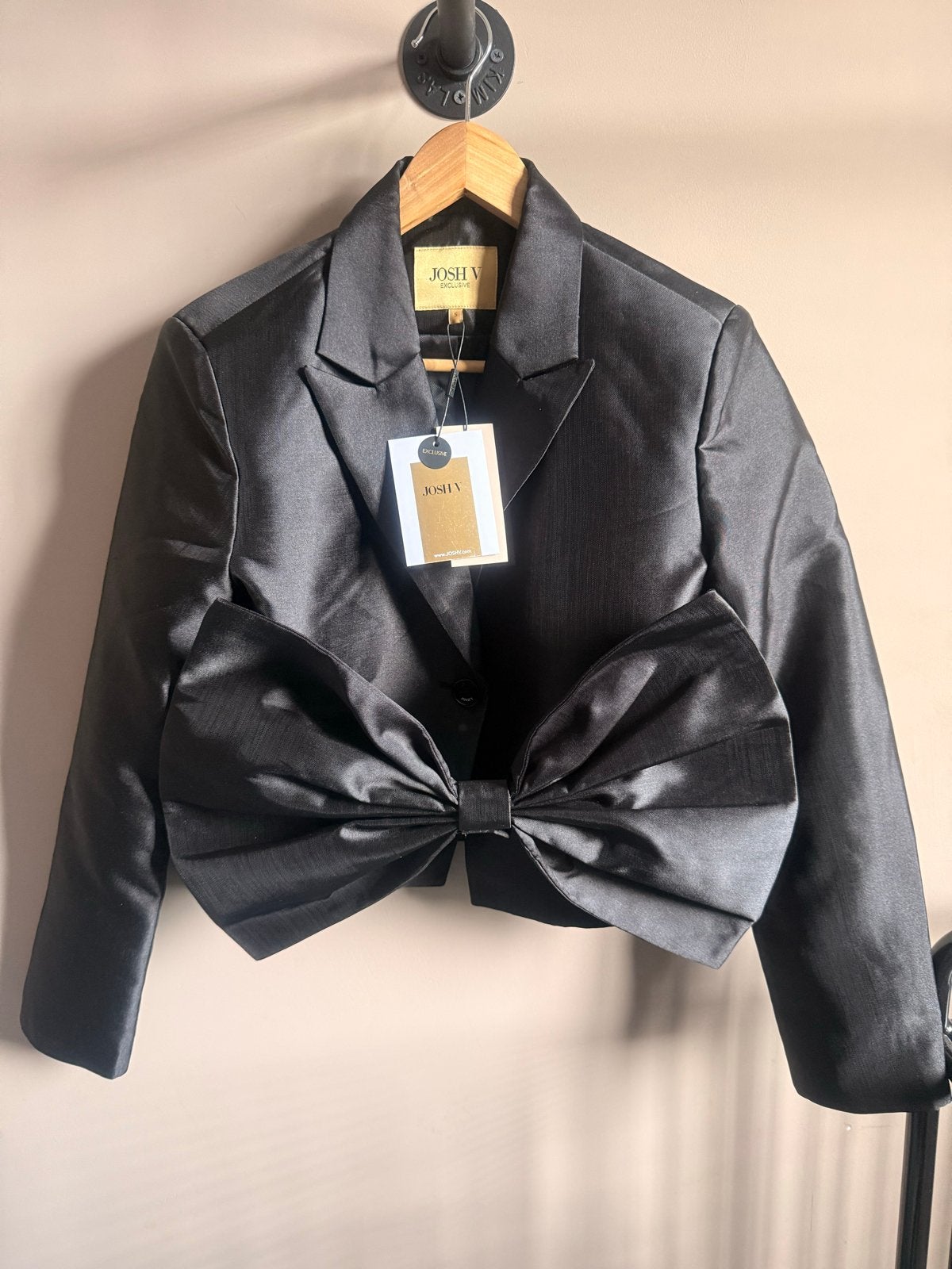 JOSH V Exclusive Silke Strik Blazer Zwart Maat S Nieuw, Kleding | Dames, Jasjes, Kostuums en Pakken, Zwart, Nieuw, Ophalen of Verzenden