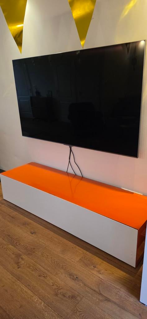 Pastoe Vision design hoogglans kast oranje, Huis en Inrichting, Ophalen, Gebruikt, Minder dan 100 cm