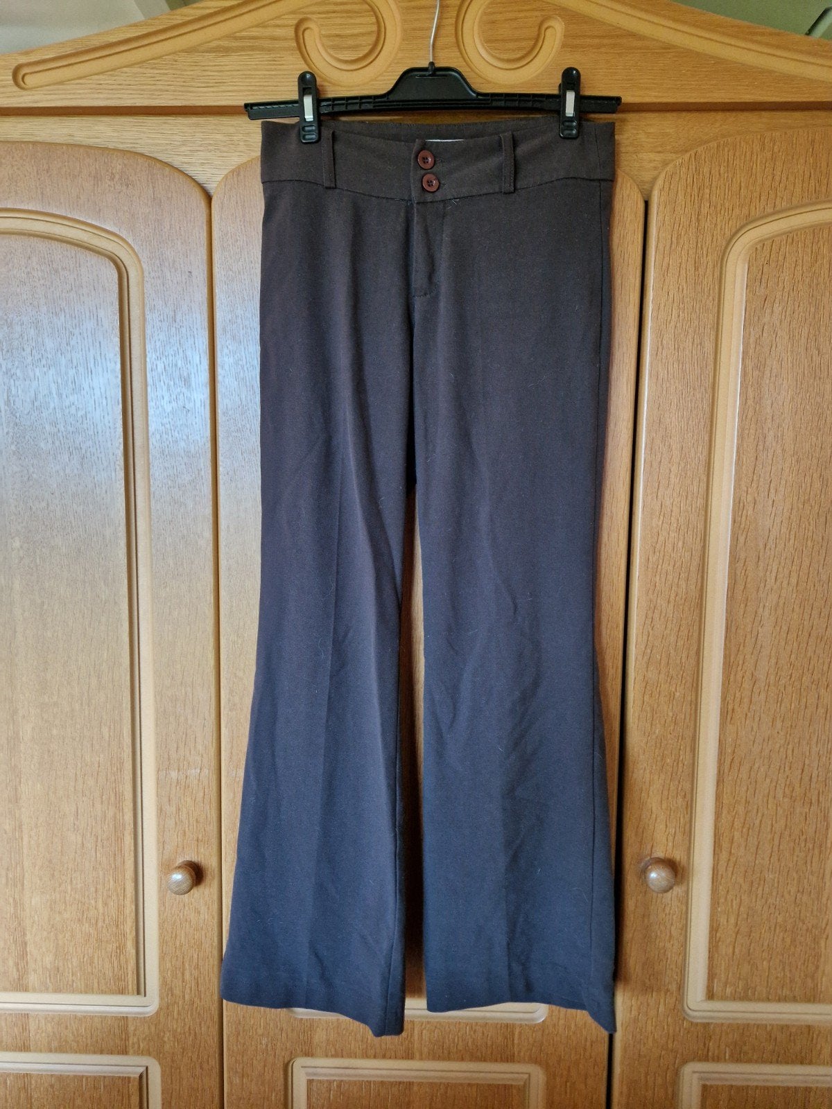 Suzy-Q bruine flared broek - Maat 36, Bruin, Suzy-Q, Ophalen of Verzenden, Maat 36 (S)