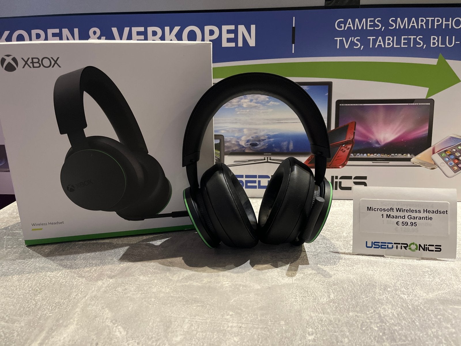 Microsoft Xbox Wireless Headset - Zo goed als nieuw, Overige merken, Ophalen of Verzenden, Zo goed als nieuw, Over oor (circumaural)