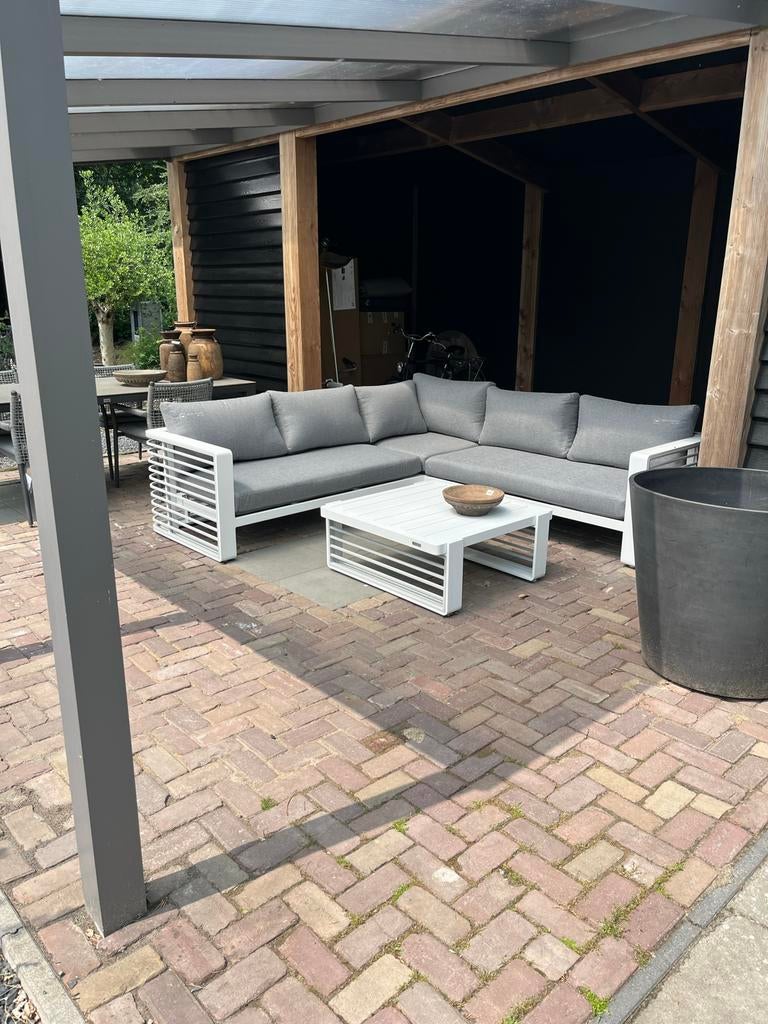 Diverse Tuinsets en Tuintafels, Tuin en Terras, Ophalen, Meer dan 8 zitplaatsen, Nieuw, Aluminium