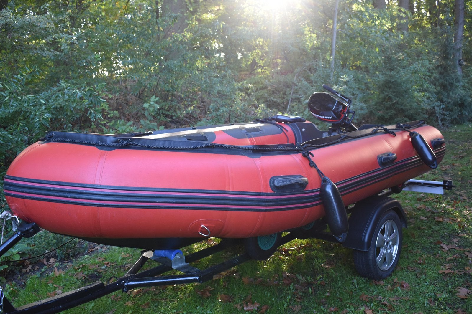 Seamaster Q RIB compleet met Mercury 5 pk en trailer, Ophalen, Aluminium, Gebruikt, 4 m
