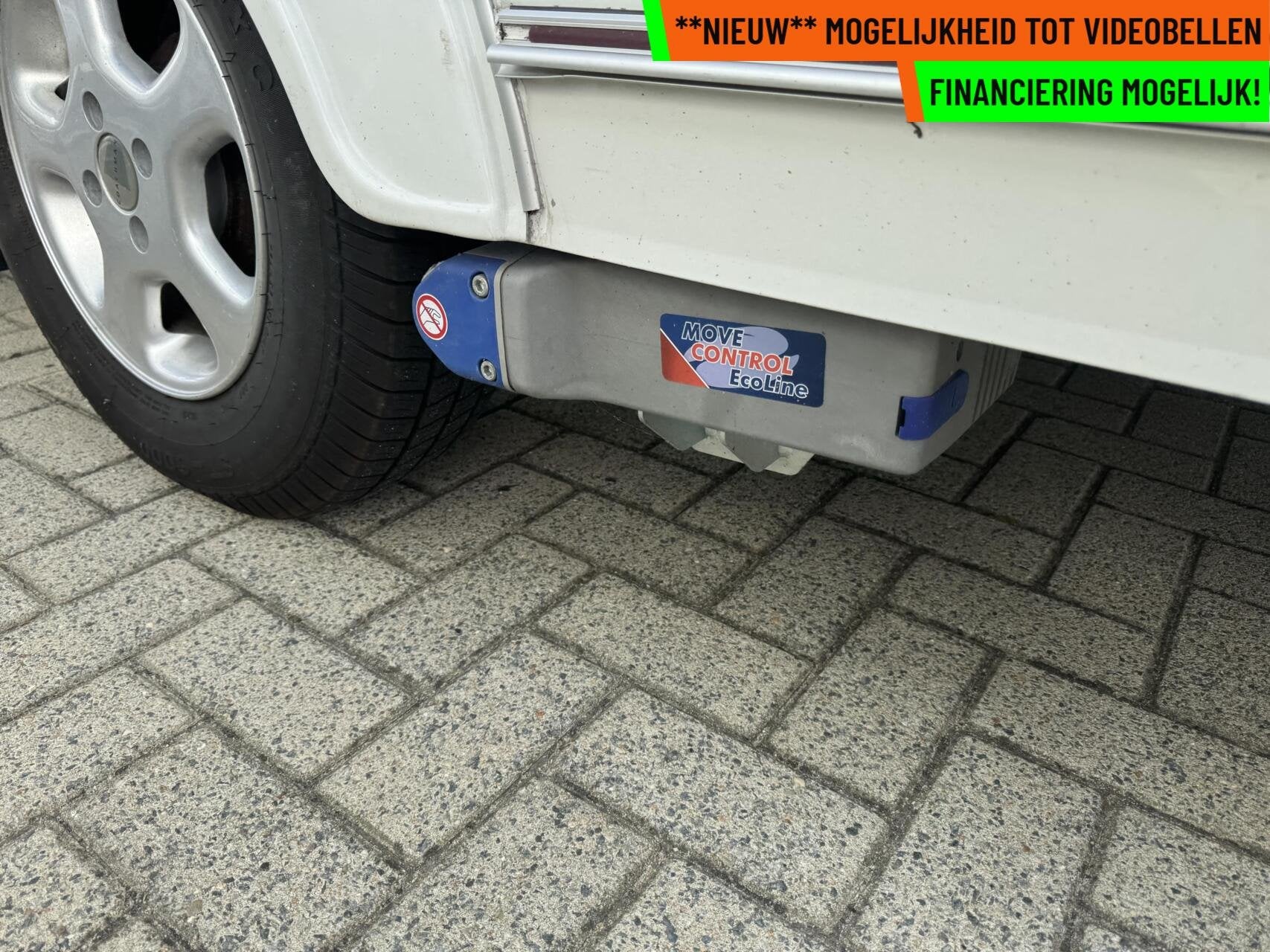 HYLANDER 410 AMBIANCE, ENKELE BEDDEN, VOORTENT,MOVER,, Caravans en Kamperen, Overige merken, Tot en met 2, Bedrijf, 750 - 1000 kg