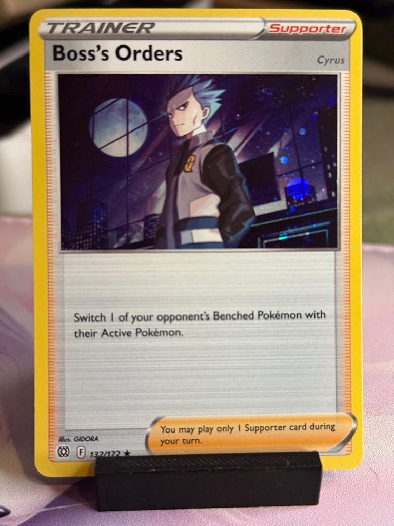 Pokemon boss’s orders 132/172, Verzenden, Nieuw, Losse kaart, Foil