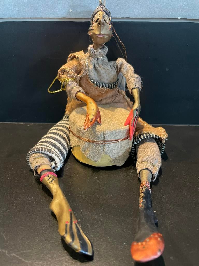 Vintage Cirque du Soleil Art Doll by Kate Church - Origineel, Ophalen of Verzenden, Zo goed als nieuw