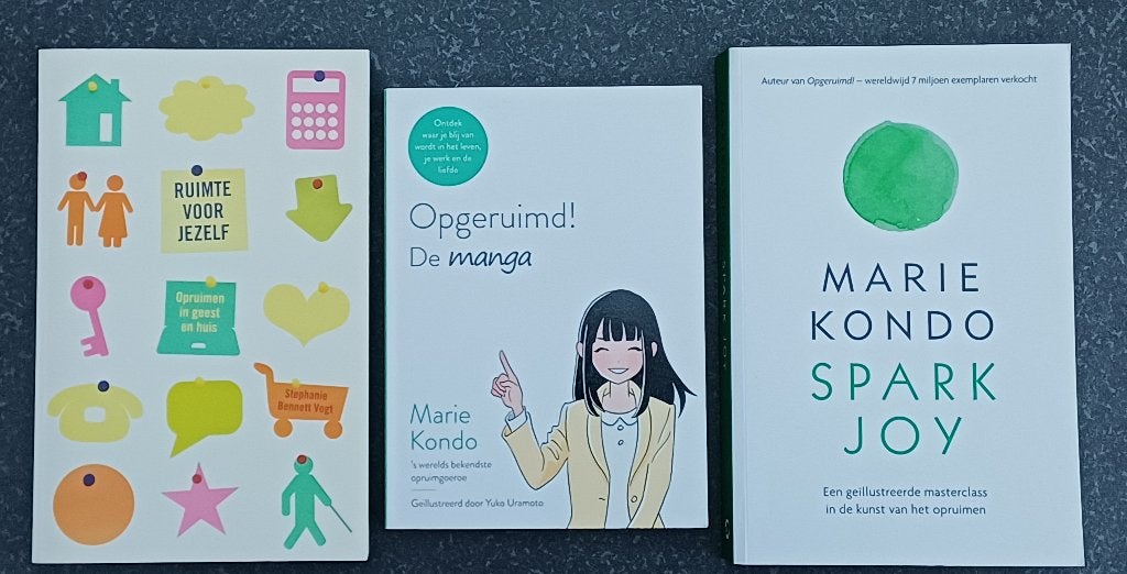 Opgeruimd de Manga  Spark Yoy Kondo Ruimte voor Jezelf Vogt, Ophalen of Verzenden, Zo goed als nieuw, Kondo en Bennett Vogt