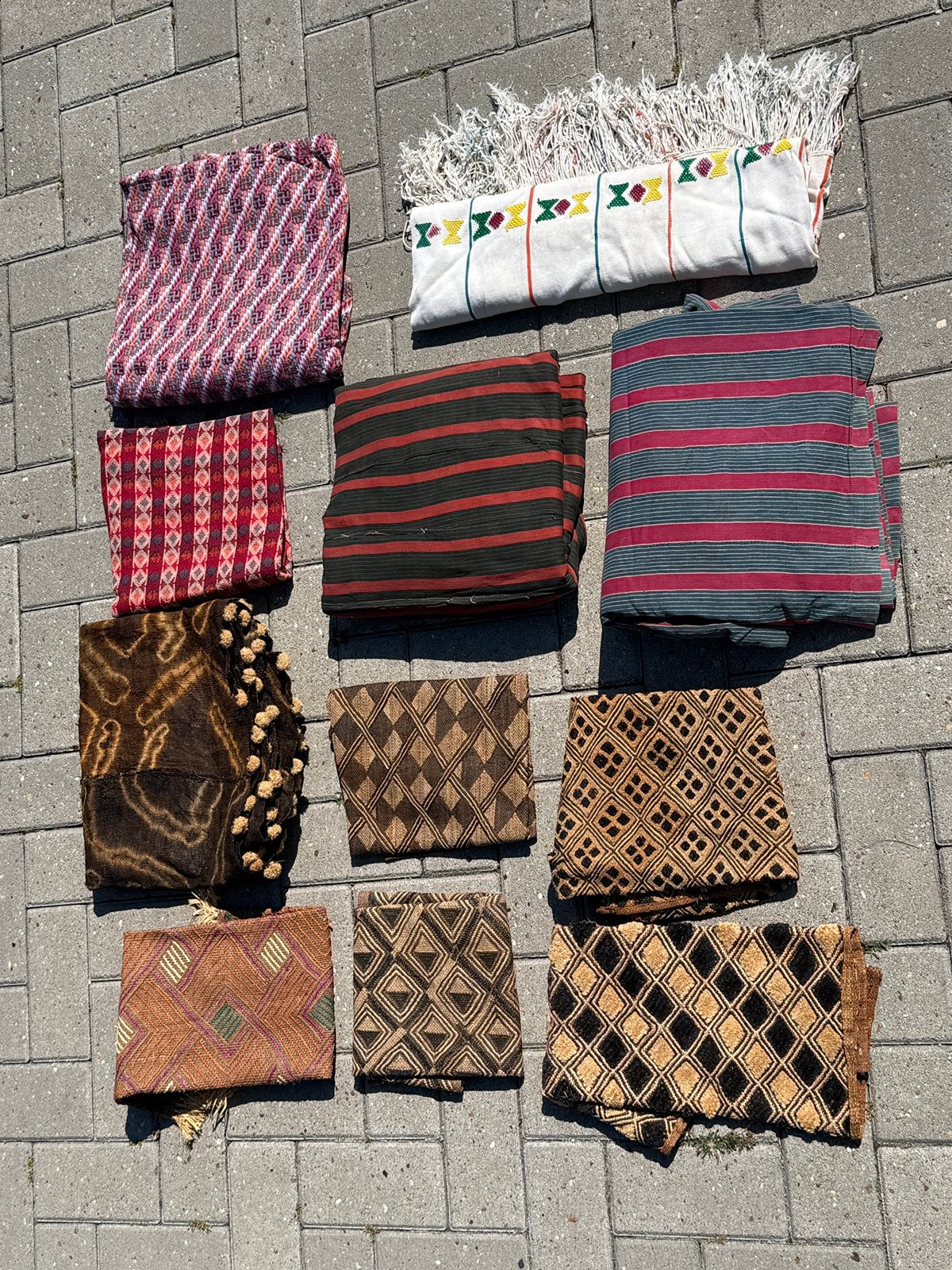 Afrikaanse en Nepalese stoffen en slaapkleedjes, Ophalen of Verzenden