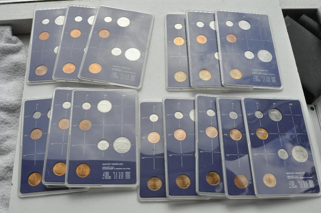 Gulden FDC muntsetjes 1982 1984 1985 1986 Geboortejaar kado, Ophalen of Verzenden, Koningin Beatrix, 1 gulden, Setje