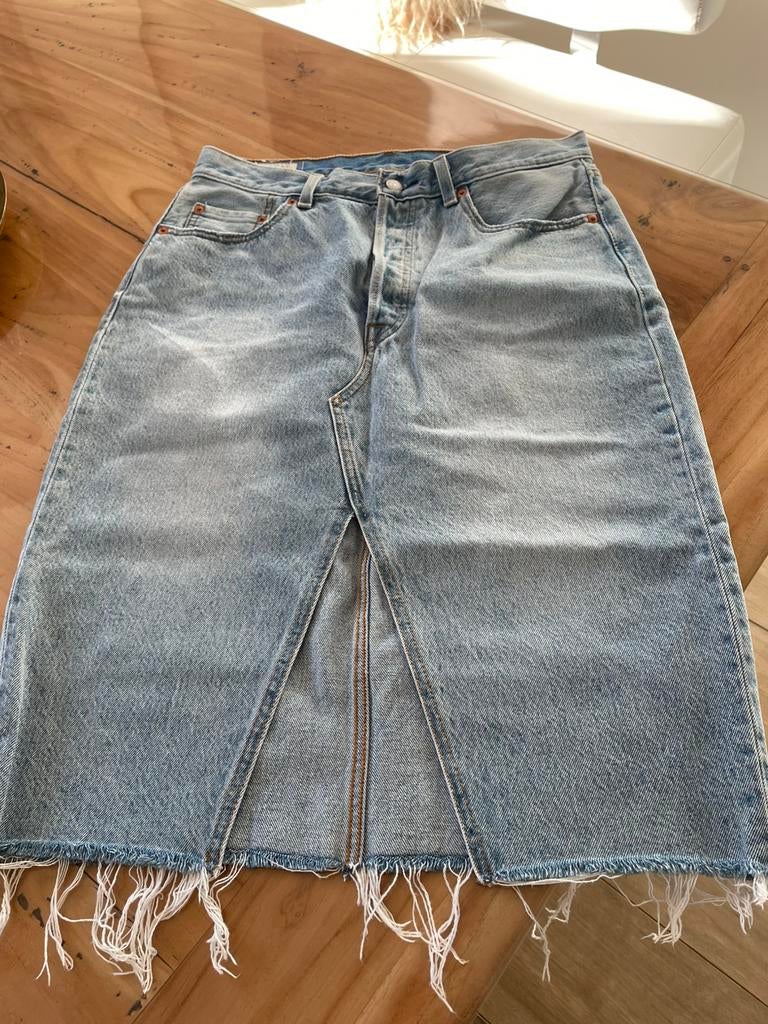 Levi’s rok spijkerstof, Kleding | Dames, Rokken, Maat 38/40 (M), Blauw, Ophalen of Verzenden, Zo goed als nieuw