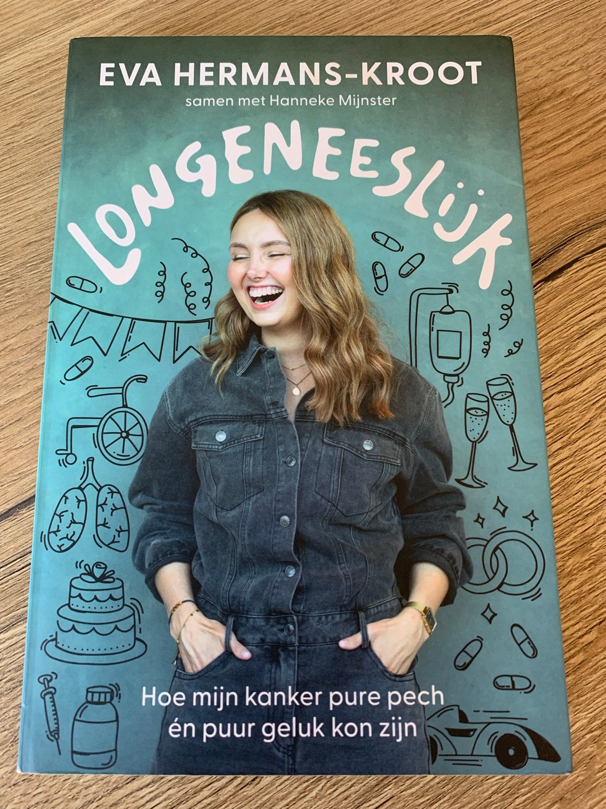 Eva Hermans-Kroot - Longeneeslijk, Ophalen of Verzenden, Gelezen, Eva Hermans-Kroot; Hanneke Mijnster