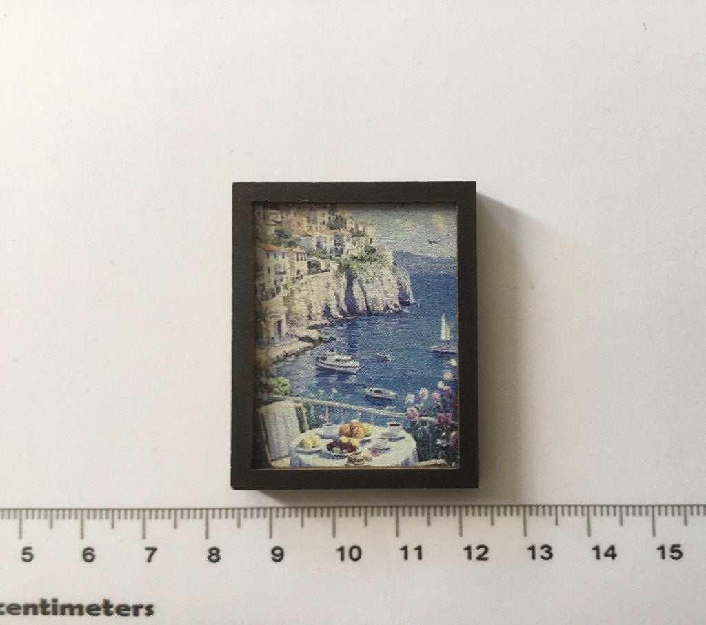 Poppenhuis miniaturen schilderij 251, Ophalen of Verzenden, Nieuw, Poppenhuis