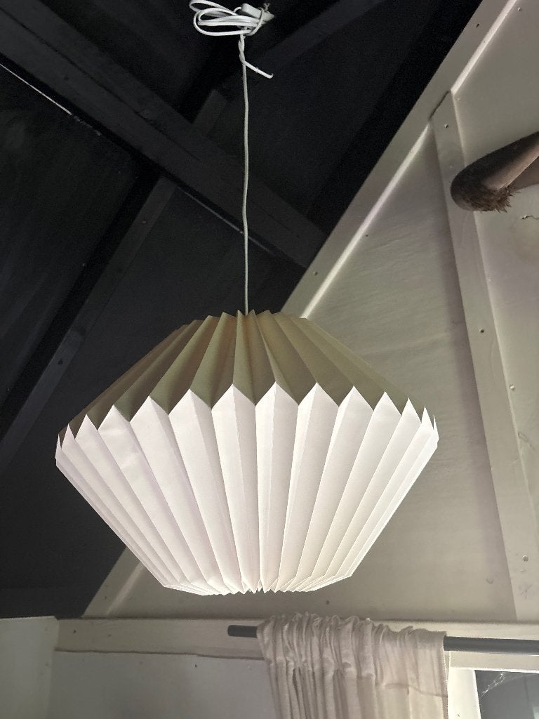 Origami lamp van papier, Ophalen of Verzenden, Nieuw, Rond