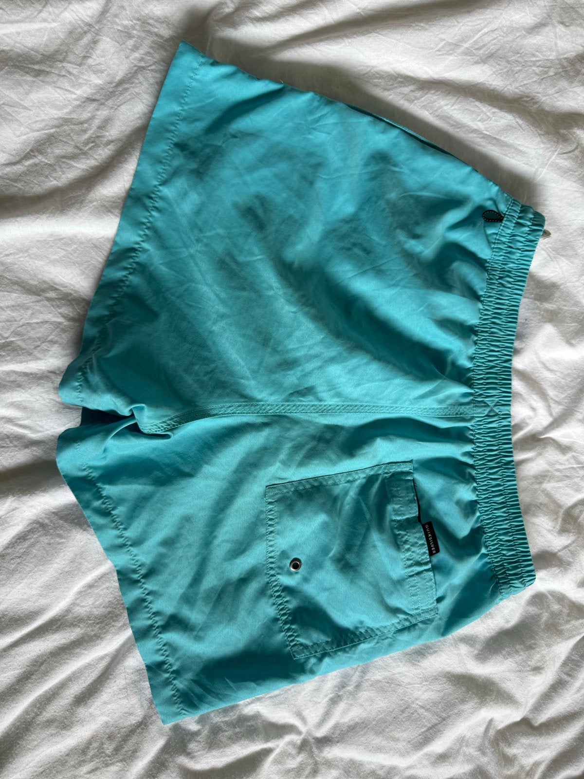 Quiksilver Zwemshort - Turquoise, Ophalen of Verzenden, Maat 48/50 (M), Blauw, Zwemshort