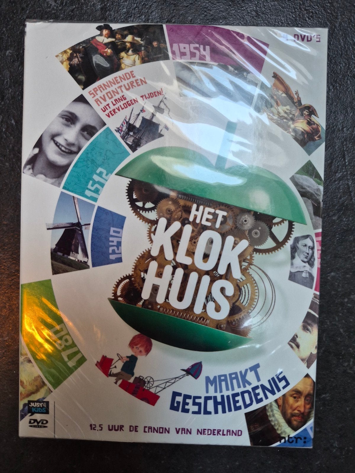 Het Klokhuis: Markt Geschiedenis (DVD Boxset), Alle leeftijden, Politiek of Geschiedenis, Nieuw in verpakking, Inclusief doosje
