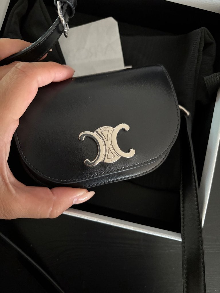 Céline mini bag, Sieraden, Tassen en Uiterlijk, Ophalen of Verzenden, Nieuw, Zwart, Schoudertasje