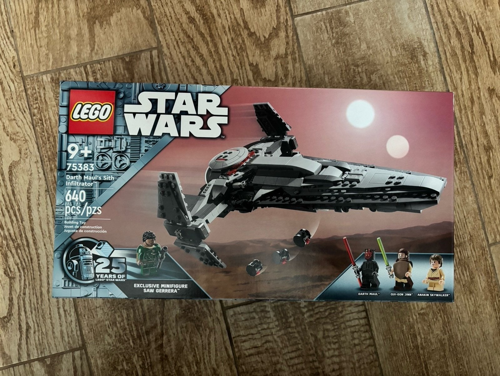 LEGO Star Wars 75383 Darth Maul's Sith Infiltrator NIEUW, Inclusief minifiguren, Star Wars, Lego, Nieuw