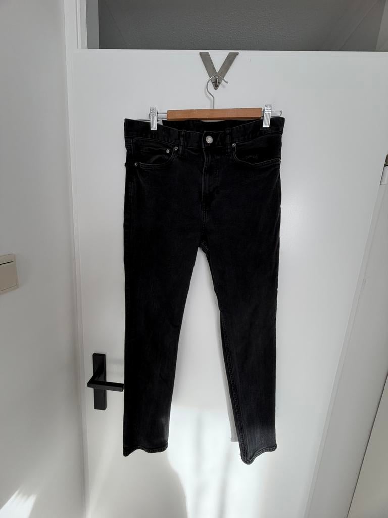 H&M broek, Ophalen of Verzenden, Zo goed als nieuw, Zwart, W33 - W36 (confectie 42/44)