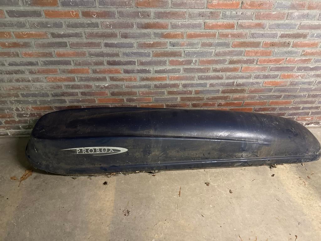 Probox 325 Dakkoffer - 50kg inclusief Thule dakdragers, Ophalen, Gebruikt