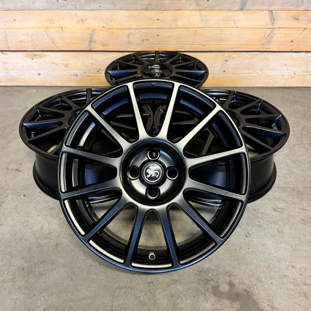 Originele Abarth set 4x98 17x7 ET35 Fiat Abarth 500 595, Auto-onderdelen, Banden en Velgen, Fiat, Nieuw, 17 inch, Ophalen of Verzenden