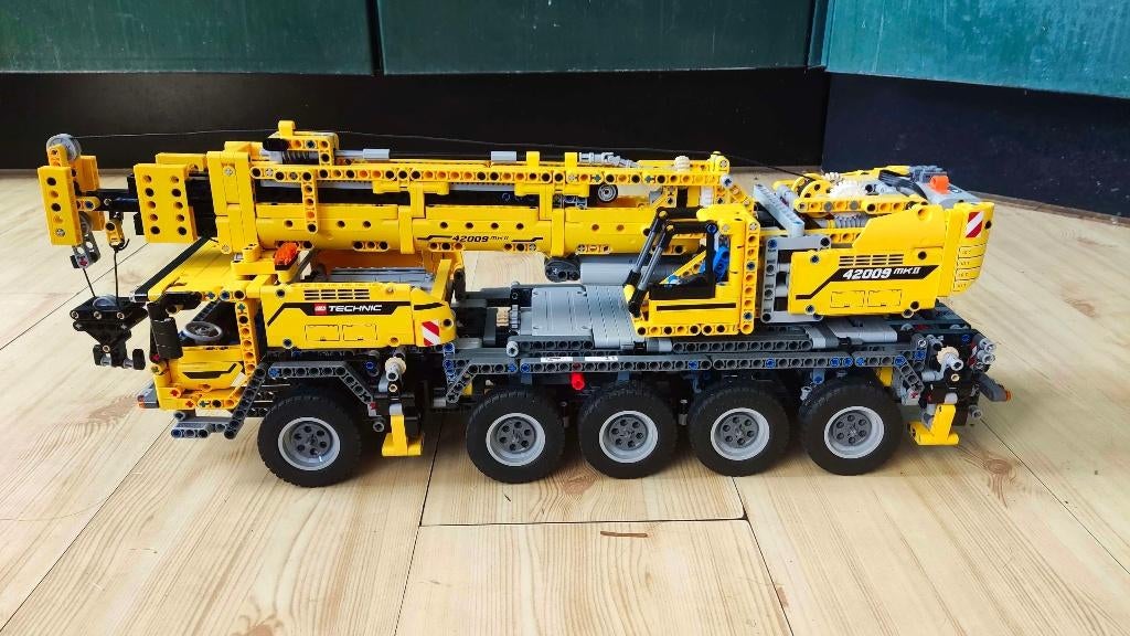 Lego Technic 42009 Mobiele Kraan, Kinderen en Baby's, Speelgoed | Duplo en Lego, Gebruikt, Lego, Complete set, Compleet, Inclusief instructies